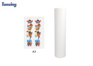 Quality Double Side Matte DTF PET Inkjet Heat Transfer Film 0.075mm Thickness for Clothing wholesale