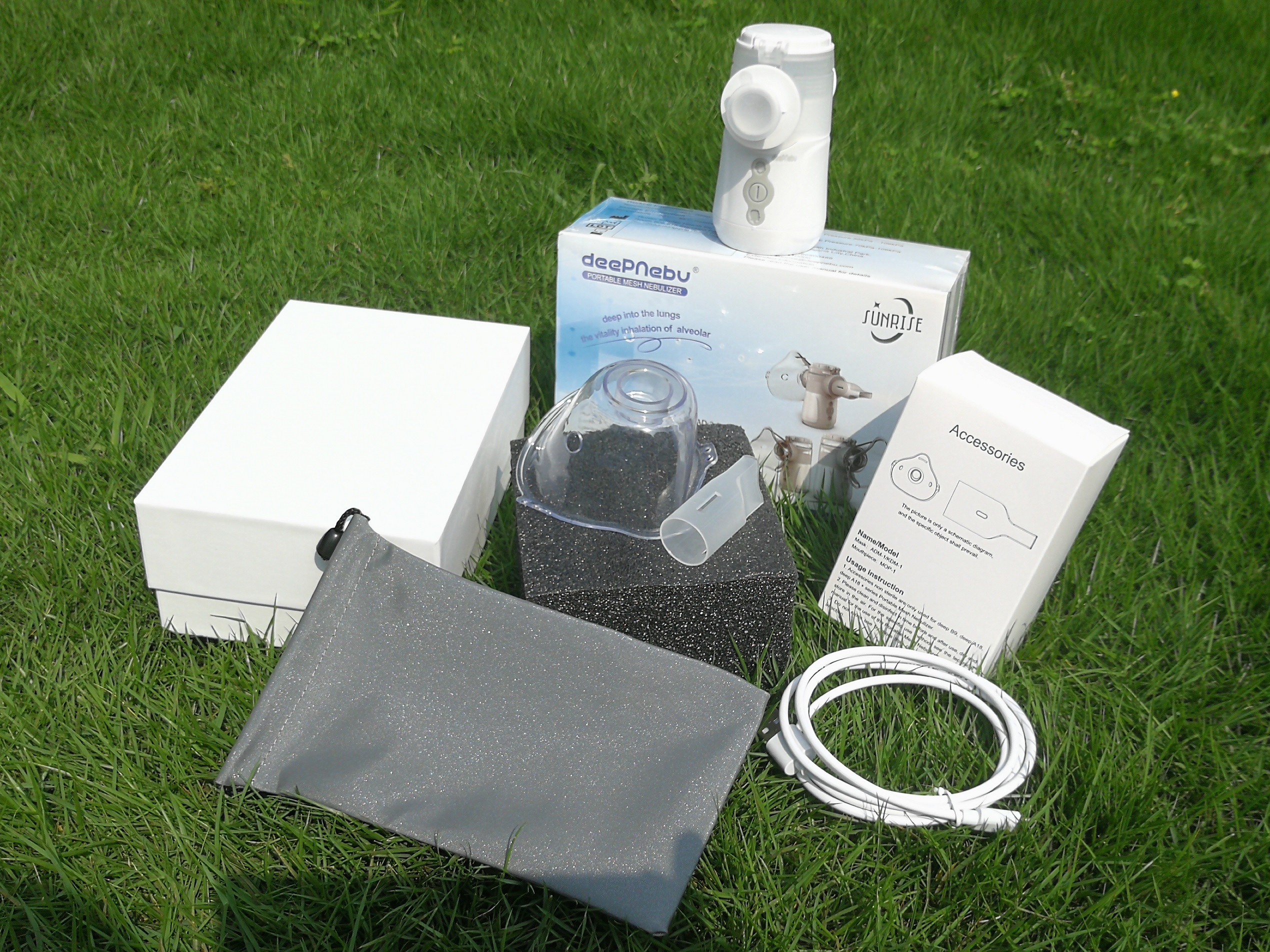 IP24 Hospital Portable Ultrasonic Mini Nebulizer Inhaler Breathing Machine For Asthma