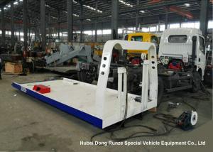 Quality Custom Steel Flatbed Truck Bodies , Car Carrier Wrecker Upper Body wholesale