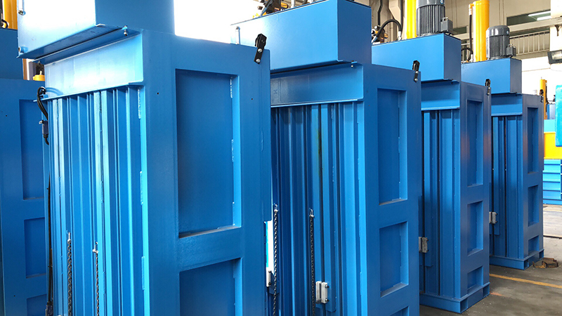 2021 China Waste Plastic Press PET Bottle Baler Machine Hydraulic Carton Baling Machine
