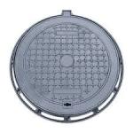 500mm 600mm Manhole Cover , 5T Galvanised Steel Manhole Cover