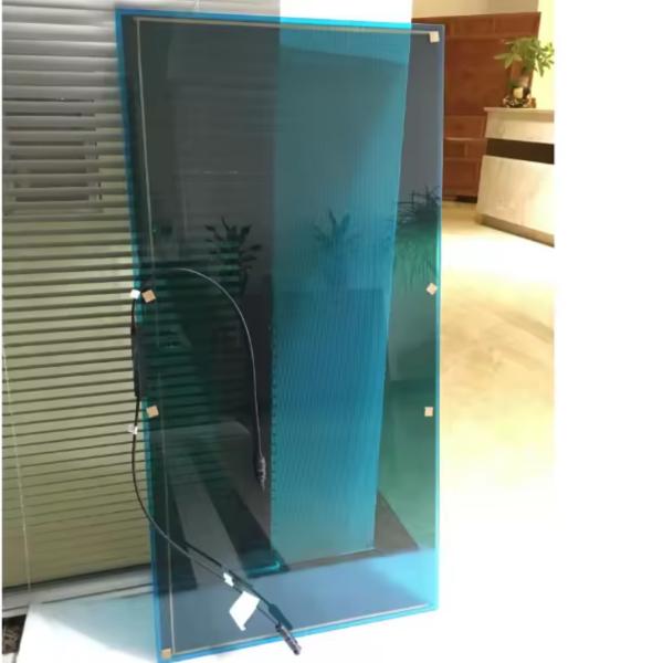 Red Blue Natural Colour Pv Bipv 20% 40% 60% 80% Transparent Thin Film Solar