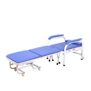 Quality Blue Aluminium Fold Up Chairs , Hospital Furniture Chairs CE ISO Certificated wholesale