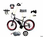 48v 1000w Mid Mounted Electric Bike Motor , Electric Motor Kits For Bicycles