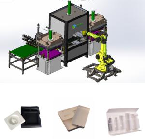 Quality Bagasse Sugarcane Disposable Plates Making Machine Pulp Molding Machine wholesale