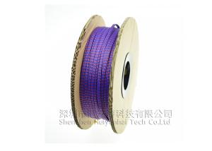 Quality Plastic PET Electrical Braided Sleeving High Tensile Strength Environmental Protection wholesale