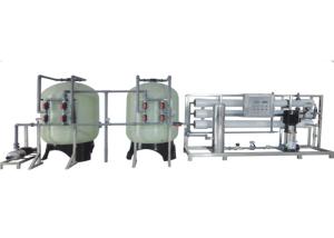 Quality 6TPH Drinking Water Treatment Plant , Reverse Osmosis Water System With UV Sterilizer wholesale