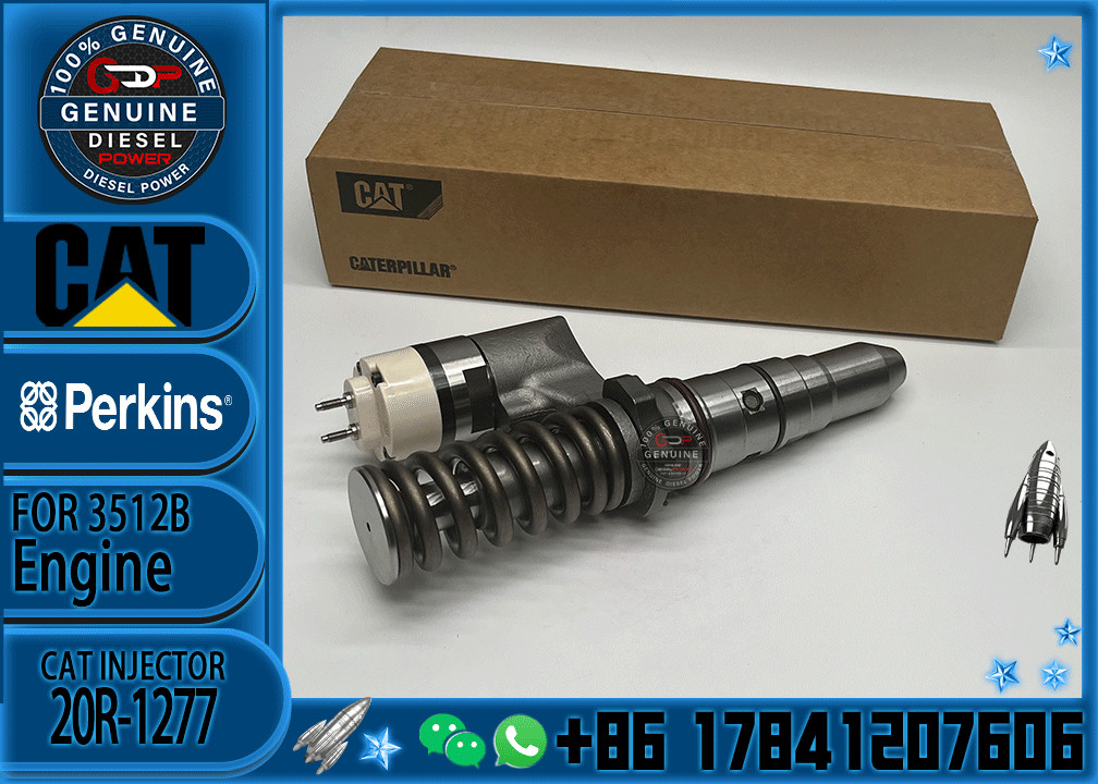 Cat 3512B 3512C 3516C Engine Injector Diesel Common Rail Injector 392-0216 20R-1277 for Caterpillar 3920216 20R1277