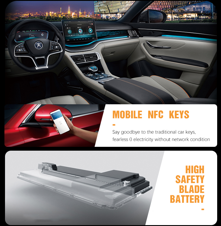 2023 Byd Song Electric Suv Small 4-Person Battery-Operated Car with 380 KW Power Type and 30Min Charging Time