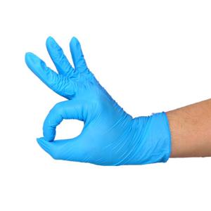 Quality 24cm AQL4.0 Rubber Disposable Latex Exam Gloves Enhanced Strength wholesale