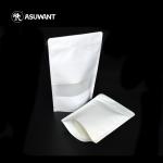 Clear Window White Printed Kraft Paper Bags Food Natural 25KG Customized Logo