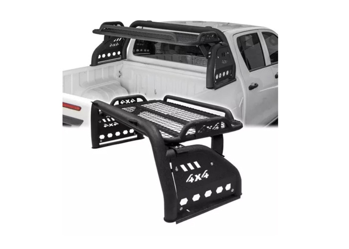 OEM Manufacturer Wholesale Steel Roll Bar with carrier Rack for Toyota Hilux Vigo Revo Ford Ranger Nissan NP200 Sale