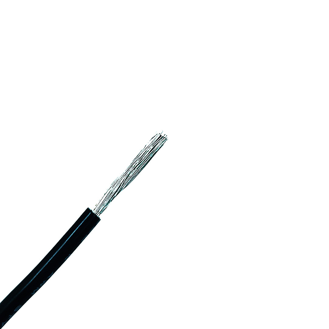 1 * 24 AWG FEP OD1.4mm High Temperature Tinned Copper Cable 200℃ 300V