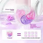 Multi-Effect All-In-One Household Four-Cavity Beads for Cleaning Decontamination