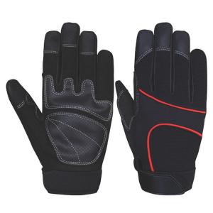 Quality Two In One Mechanic Black Gloves Automotive Work Gloves Hysafety Brand wholesale