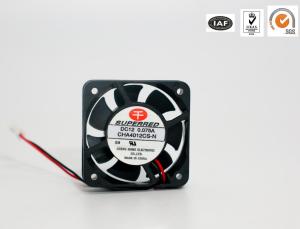 Quality 15000 RPM 24.35 CFM 12V DC PBT Ball Bearing Fan wholesale