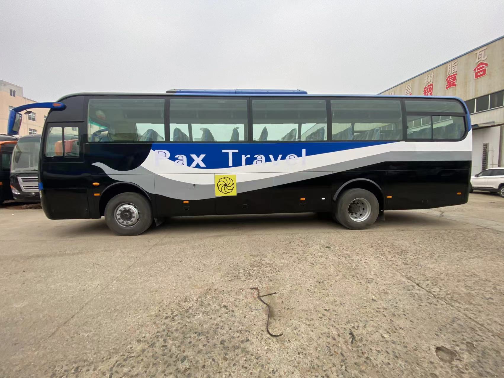 57 Seats LHD Luxury Coach Used Diesel Passenger Bus with DESIGNED Transmission Type