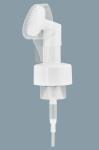 Round Plastic Foam Pump Face Wash Skin Cleaning With Brush