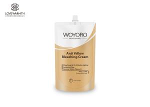 Quality Ammonia Free Anti Yellow Hair Removal Cream , Safe Platinum Blonde Bleach wholesale
