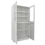 5 Layers 1.0mm Steel Lab Cabinets Lab Room Equipment