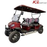 6 Seater Golf Club Car With CE Certification And 48V Battery Top Speed 35km/H
