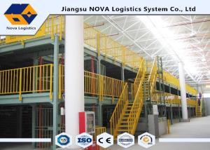 Quality Powder Coating Anti Abrasion Multi Tier Mezzanine Rack wholesale