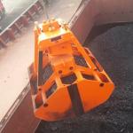 Clamshell Mechanical Grab Bucket Anti Friction Material Durable Grab