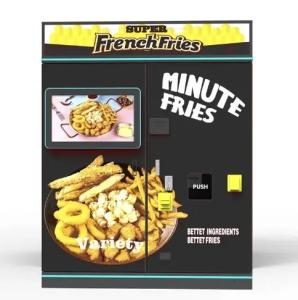 Quality Best Quality Snack Food French Fries Vending Machine Price 35 Seconds Small Size Fry Potato Chip Vending Machine wholesale