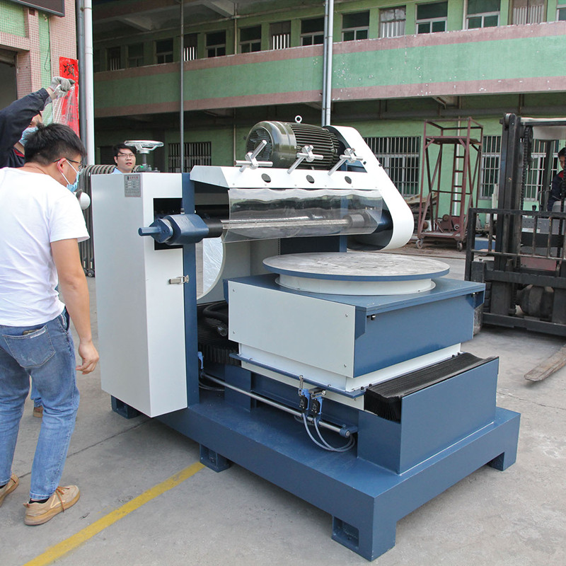Stainless Steel Brass Locks Automatic Mirror Polishing Machine 800mm Disc