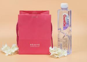 Quality 40*30*10cm Eco Paper Bags , Copperplate Paper Tote Bags Lightweight wholesale