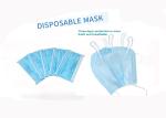 Three Ply Disposable Earloop Face Mask Prevent Coronavirus CE Approved