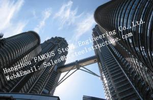 Quality Q345B Commercial Steel Buildings Shopping Center / Supermarket Complex EPC Construction wholesale