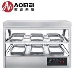 Table Top Electric Heated 2 Layer 6 Tray Stainless Steel Food Display Warmer