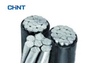 Quality Duplex Aerial Bundled Cable , 4 Core 95mm Aluminum Aerial Cable PE Jacket wholesale