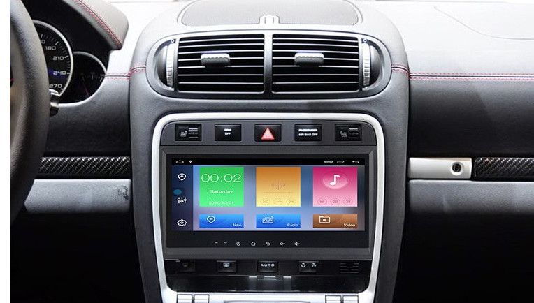 Android Auto 9.1 Android Porsche Cayenne 2018 2003-2010 8.8" Quad Core 2G RAM 32G