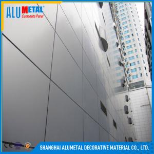 Quality FEVE Finished Acp Aluminium Sheet 4mm For Building Materials wholesale