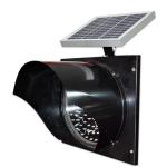 300mm LED 8W Solar Traffic Signal Yellow Blinker Light