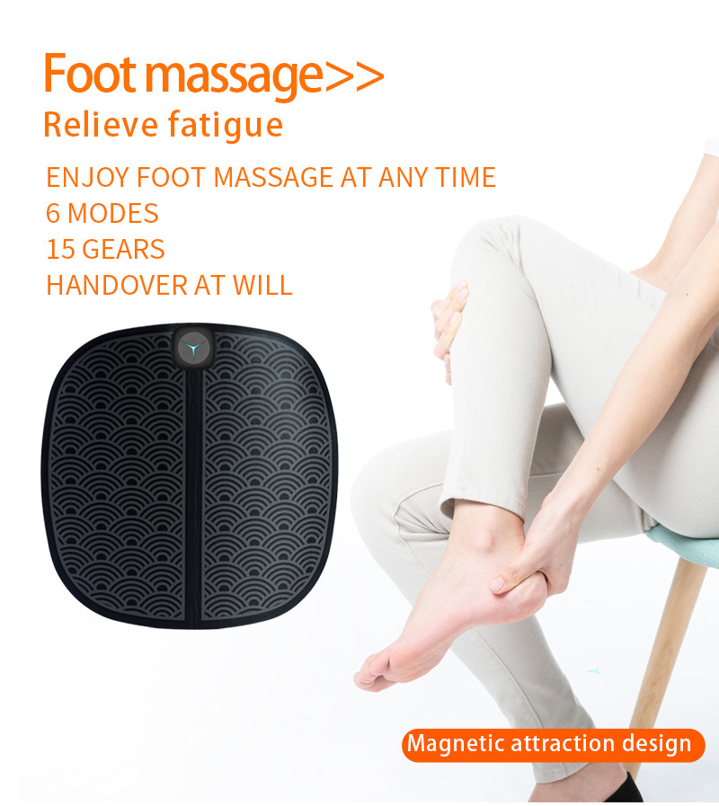 Wireless EMS Reshaping Foot Massager Painess Relief Microcurrent 5V