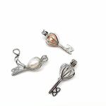 Pearl Cage Locket Findings Cage Pendant Essential Oil Diffuser Locket For Oyster