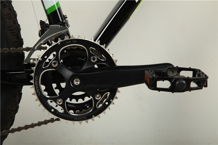 High grade disc brake Shimano 24 speed 27.5 inch aluminium alloy MTB with 36 hole spoke wheel