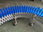 Flexible Gravity Double PP Roller Conveyor