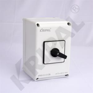 Quality IEC standard IP65 63A 4P Electrical Selector Switch waterproof wholesale