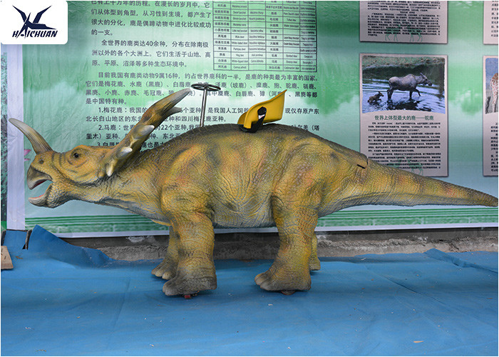 Dinosaur Theme Park Facility Large Ride On Dinosaur Kids Attractive Riding Dinosaur