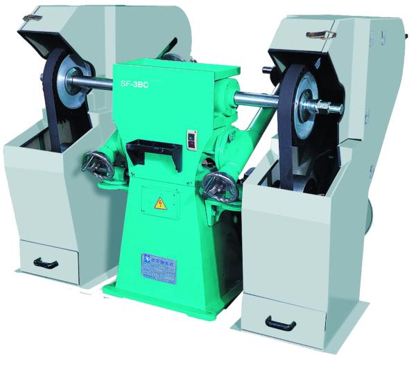 Abrasive Sanding Belts Automatic Polishing Machine , Belt Polishing Machine