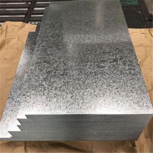 China Hot Dip Galvanized Sheet Metal 4x10 4x8 Thickness 0.5mm 1mm 1.5mm Zinc Coated Steel Sheet on sale