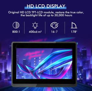 Quality 7 Inch Android Strengthened Cover Glass Lcd Display Multi Languege wholesale