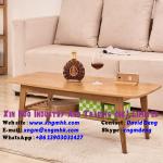 Solid wood coffee table simple oak small coffee table Living Room Furniture
