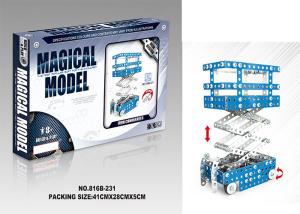 Quality Safety Alloy Building Blocks Educational Toys Transform Robot Vehicle wholesale