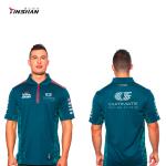 Custom Logo Artwork Design Cotton Poly Quick Dry Motocross Formula Racing Polo
