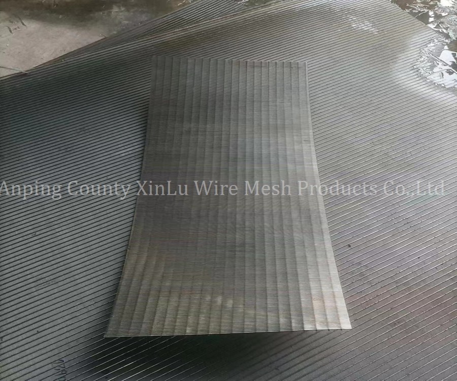 Water Filtration 304 Stainless Steel Filter Plate Screen Mesh 0.1mm Open Area
